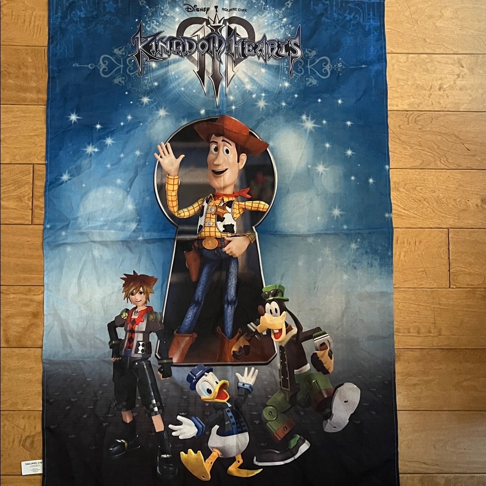 Disney Kingdom Hearts Blue Poster